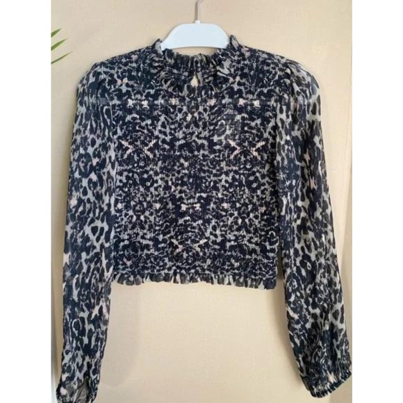 la illa Tops - La Illa Leopard Bouse
